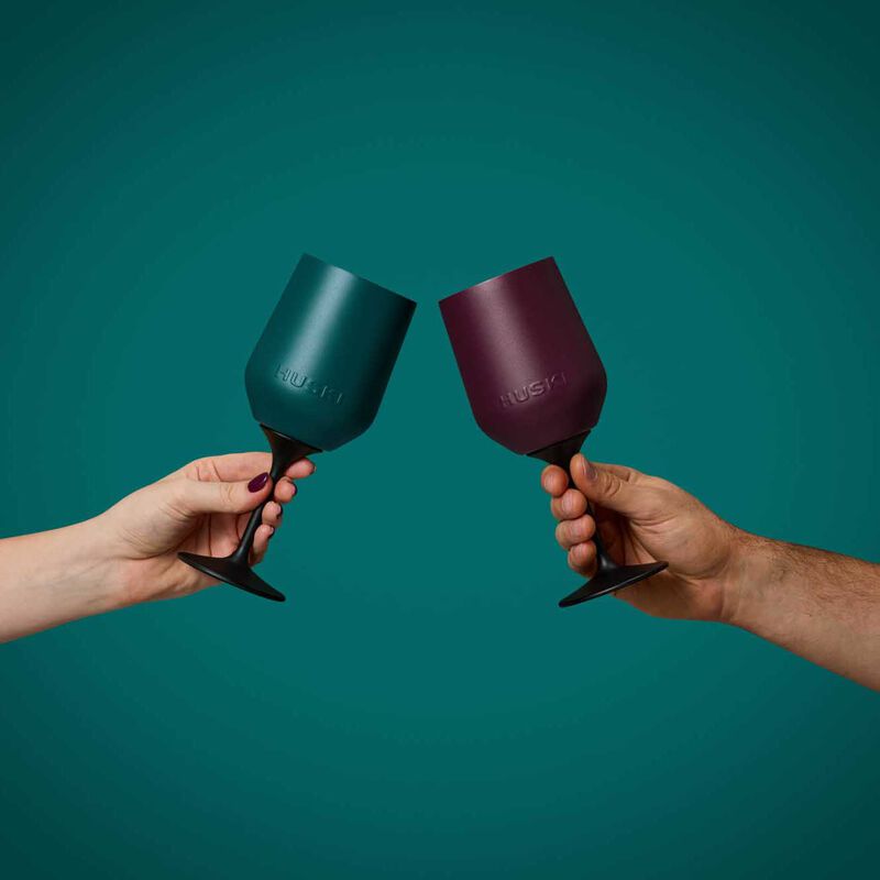 Huski Wine Tumbler 2.0 - Deep Teal image number 1